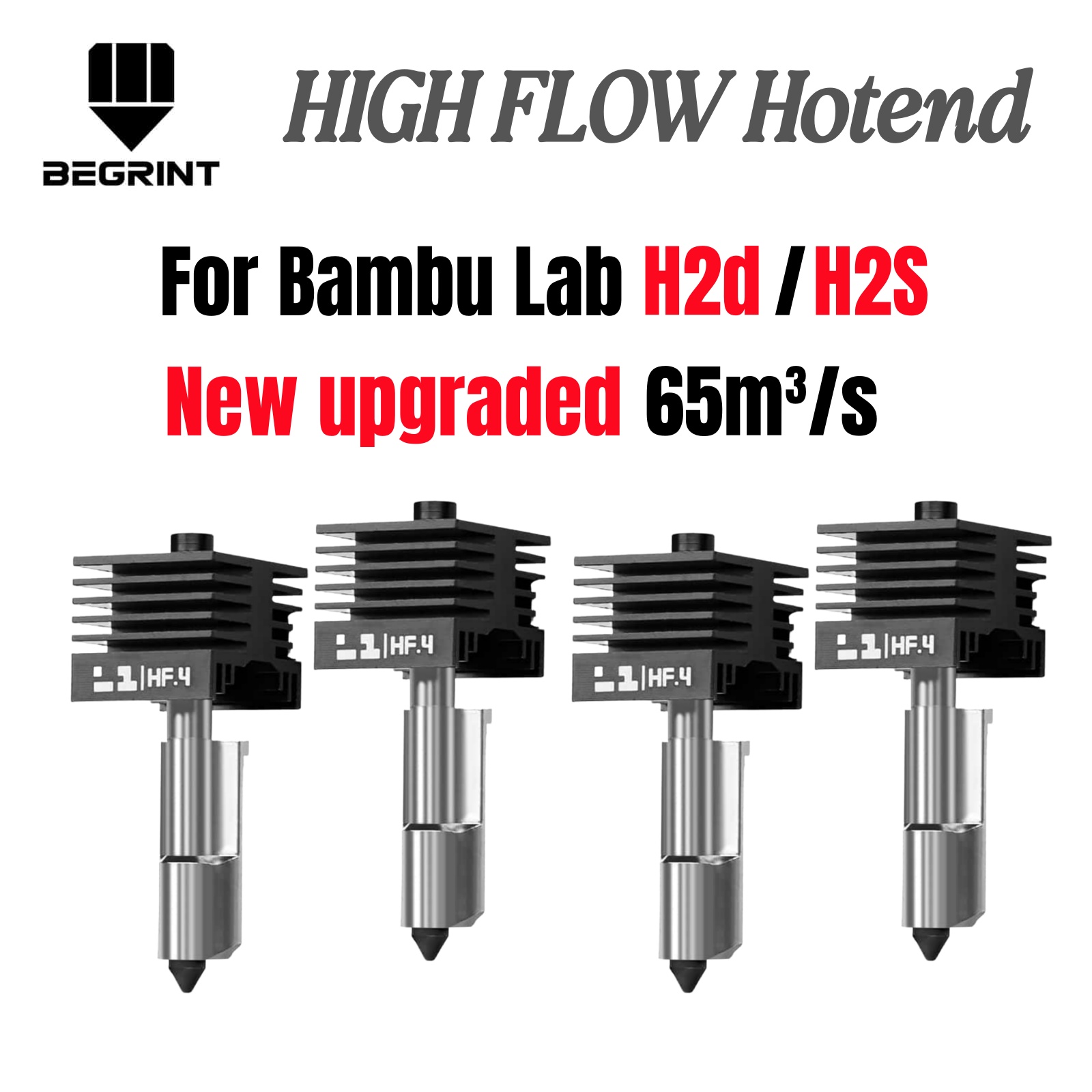 Hotend 0.4Mm - Pour Bambu Lab H2S H2D hotend