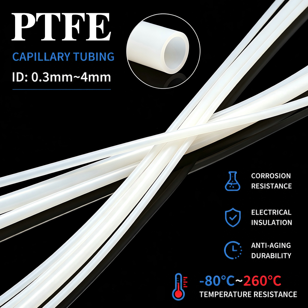 Ptfe Tube - Tube capillaire en PTFE, diamètre intérieur