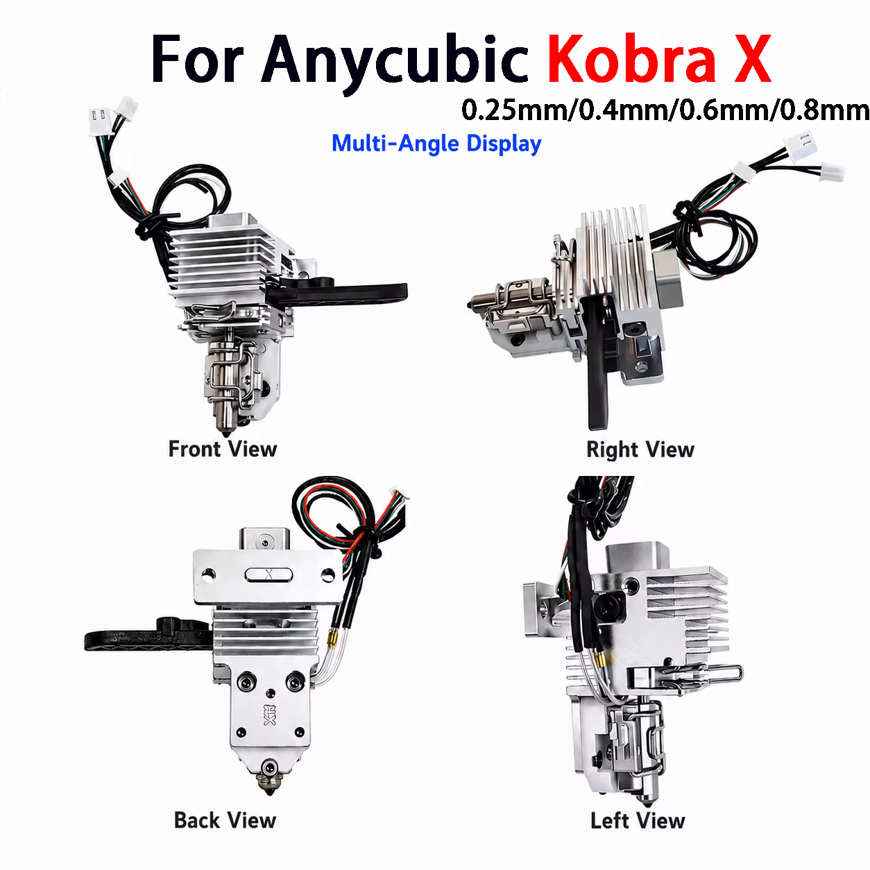 Hotend Assembly - Kit de Hotend 0.25 0.4 0.6