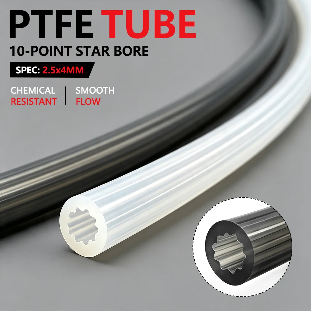 Ptfe Tube - Tube PTFE haute température 4x2,5 mm,