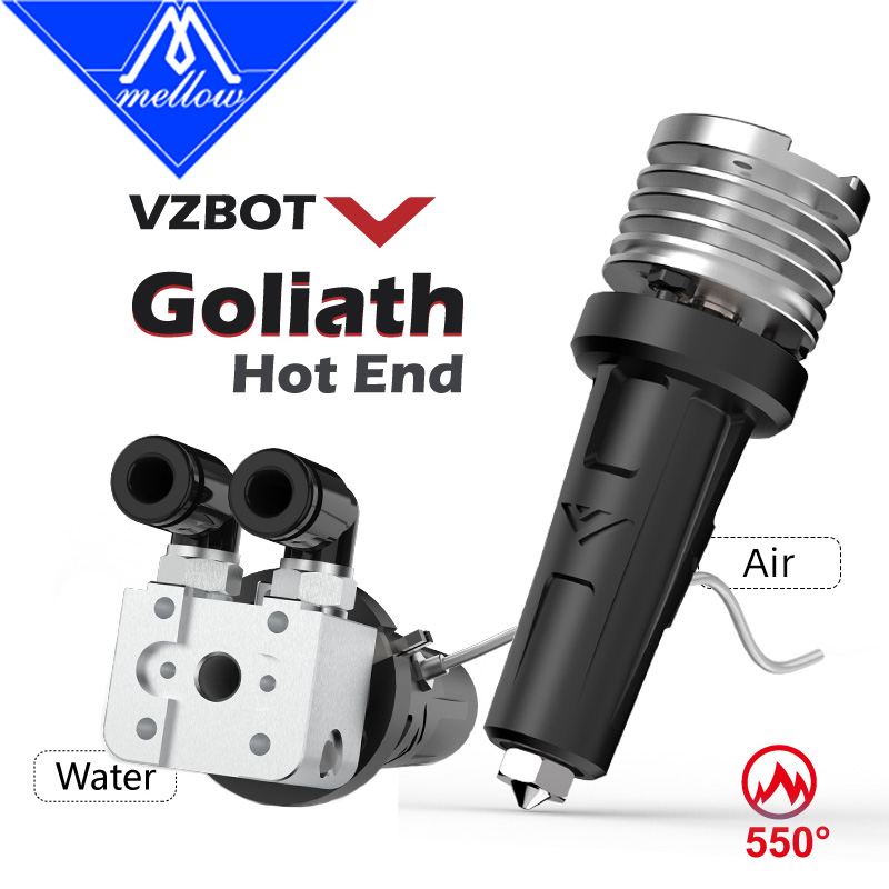 Direct Drive Extruder - Doux tout métal Goliath Air/eau V2