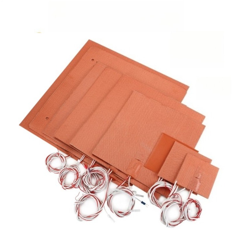 3D Printer Bed - Plaque chauffante réglable en caoutchouc silicone,