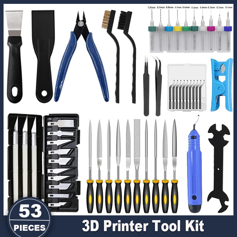 Fdm Printer - Kit d’outils pour imprimante 3D, 53