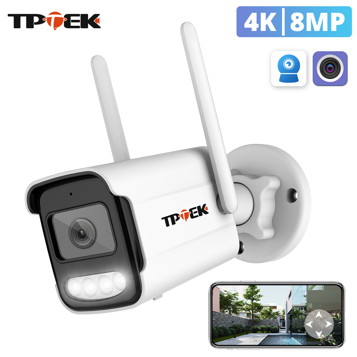 Caméra IP 8MP 4K, caméra de su - Btt Skr Mini avis et prix