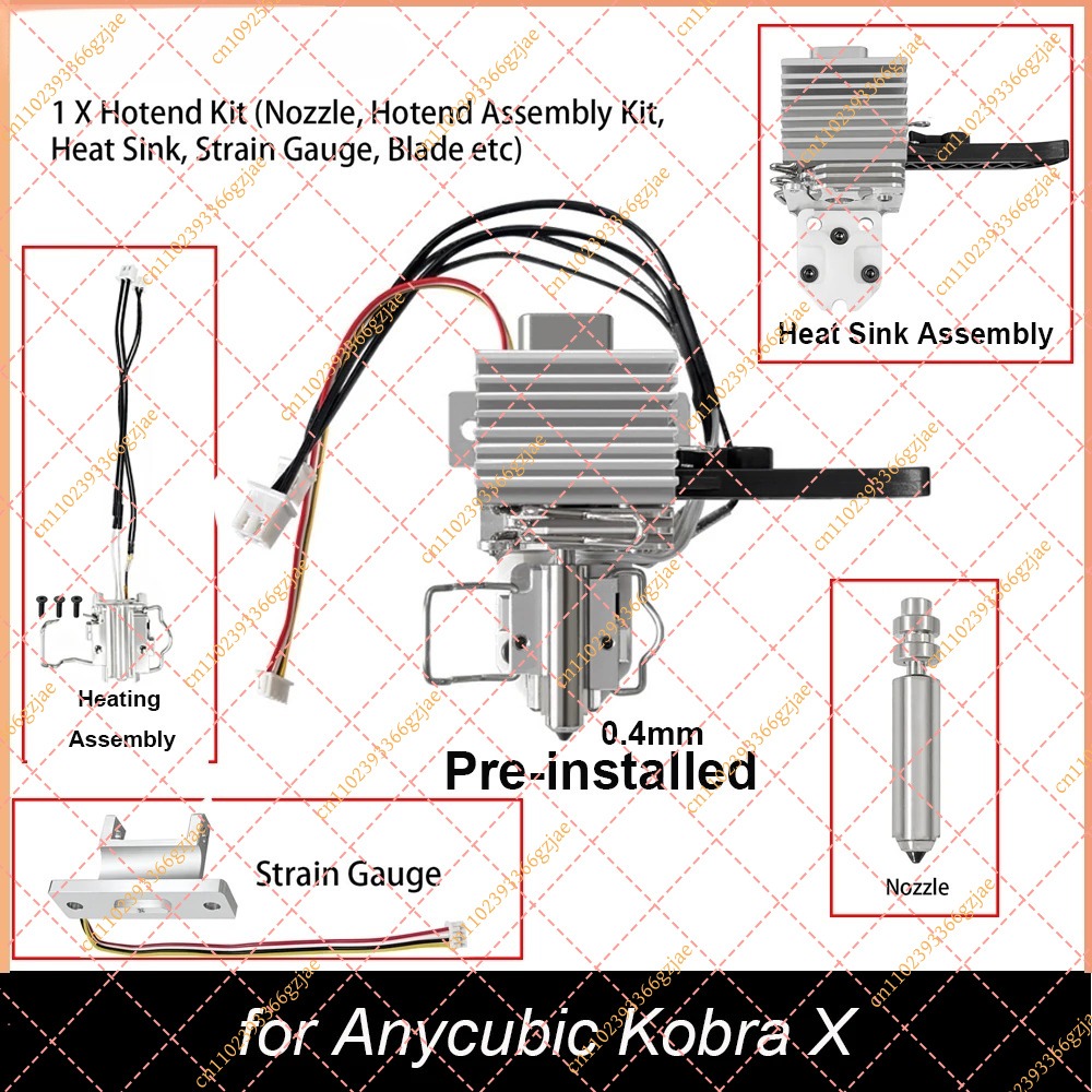 Kit Hotend préinstallé de 0,4  - Hotend 0.4Mm avis et prix